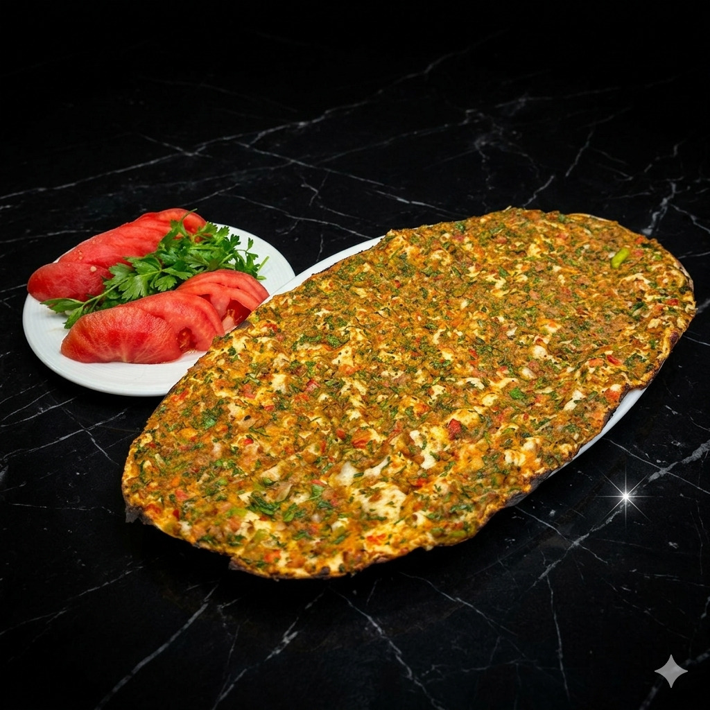 Antep Lahmacun (Sarımsaklı)