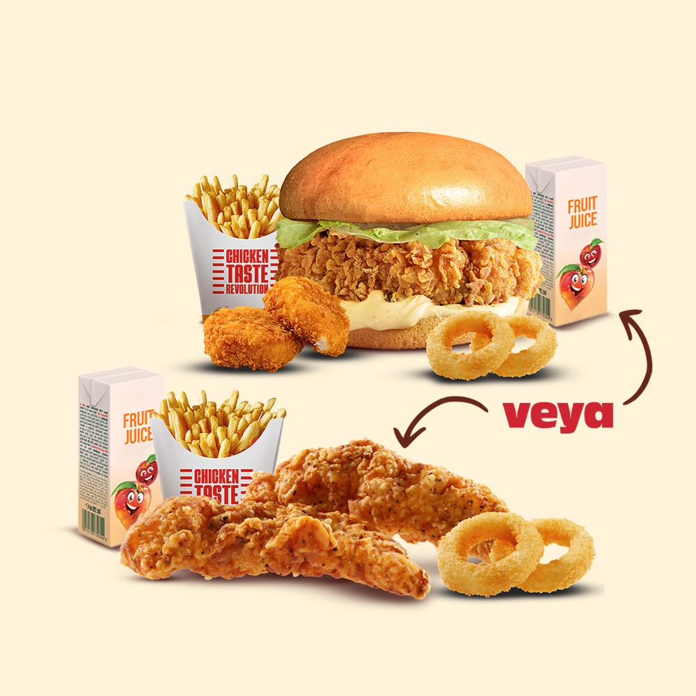 Çocuk Menü Kemiksiz (Tenders'lı)