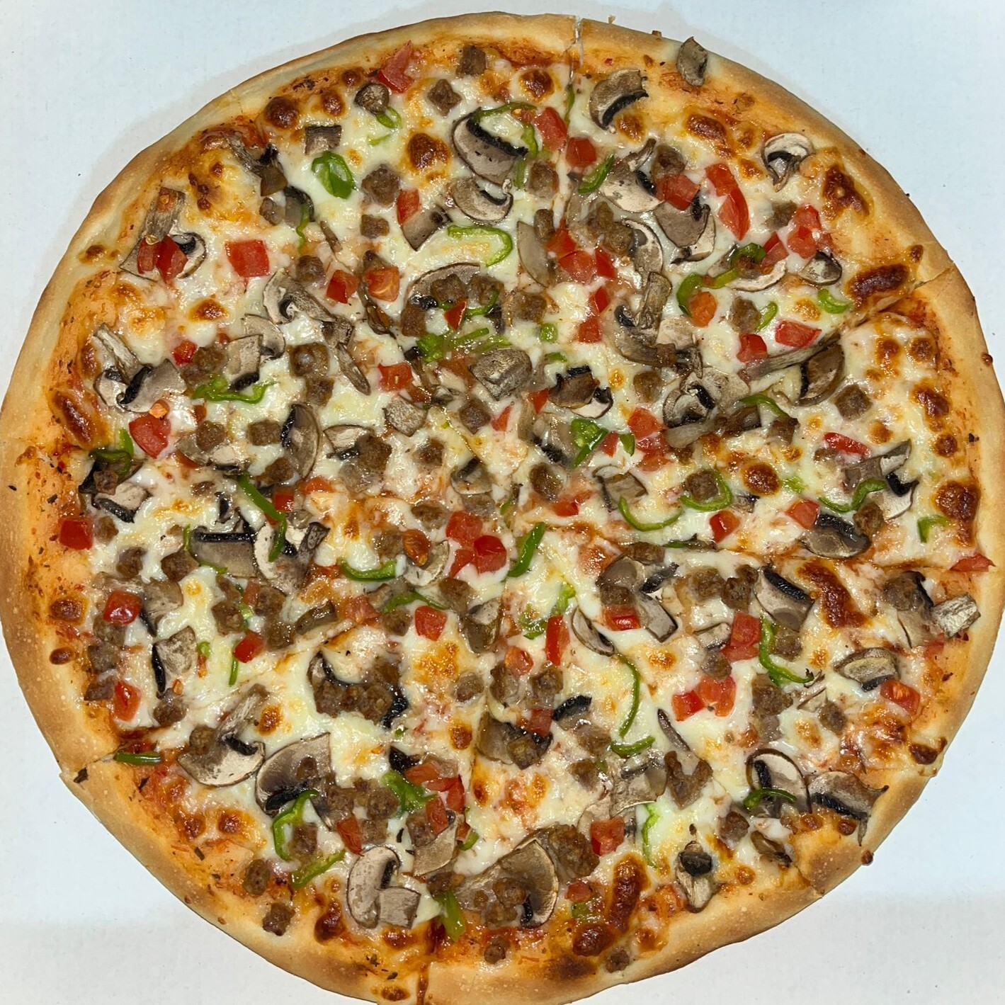 Büyük Boy Pizza (Kavurmalı)