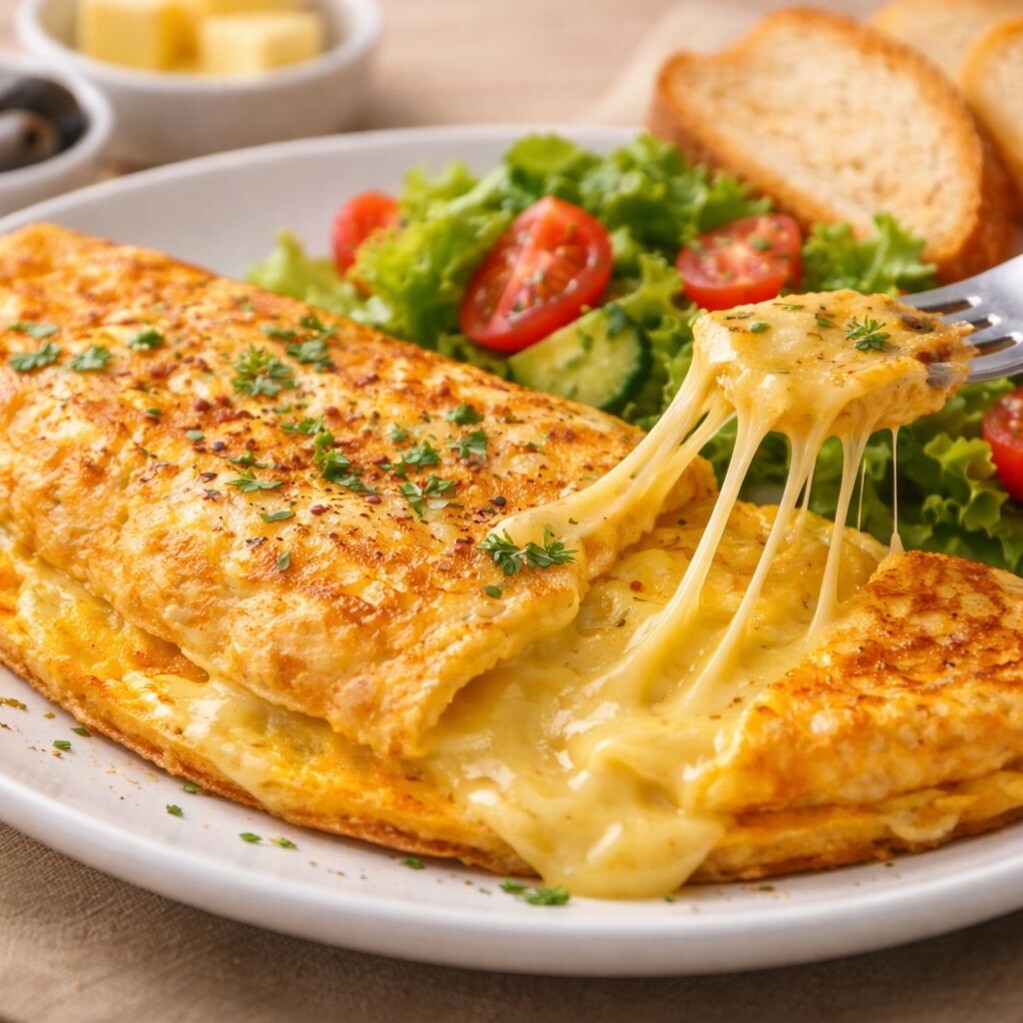Kaşarlı Omlet