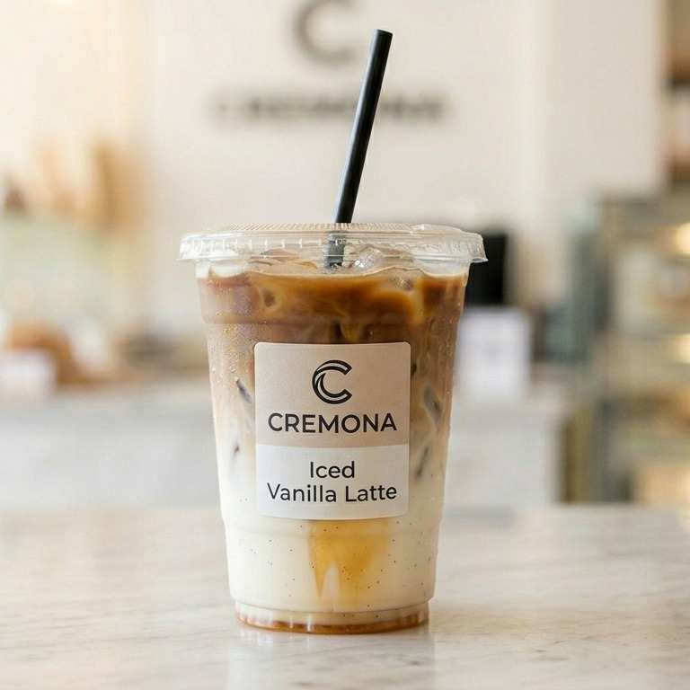 Iced Vanilla Latte