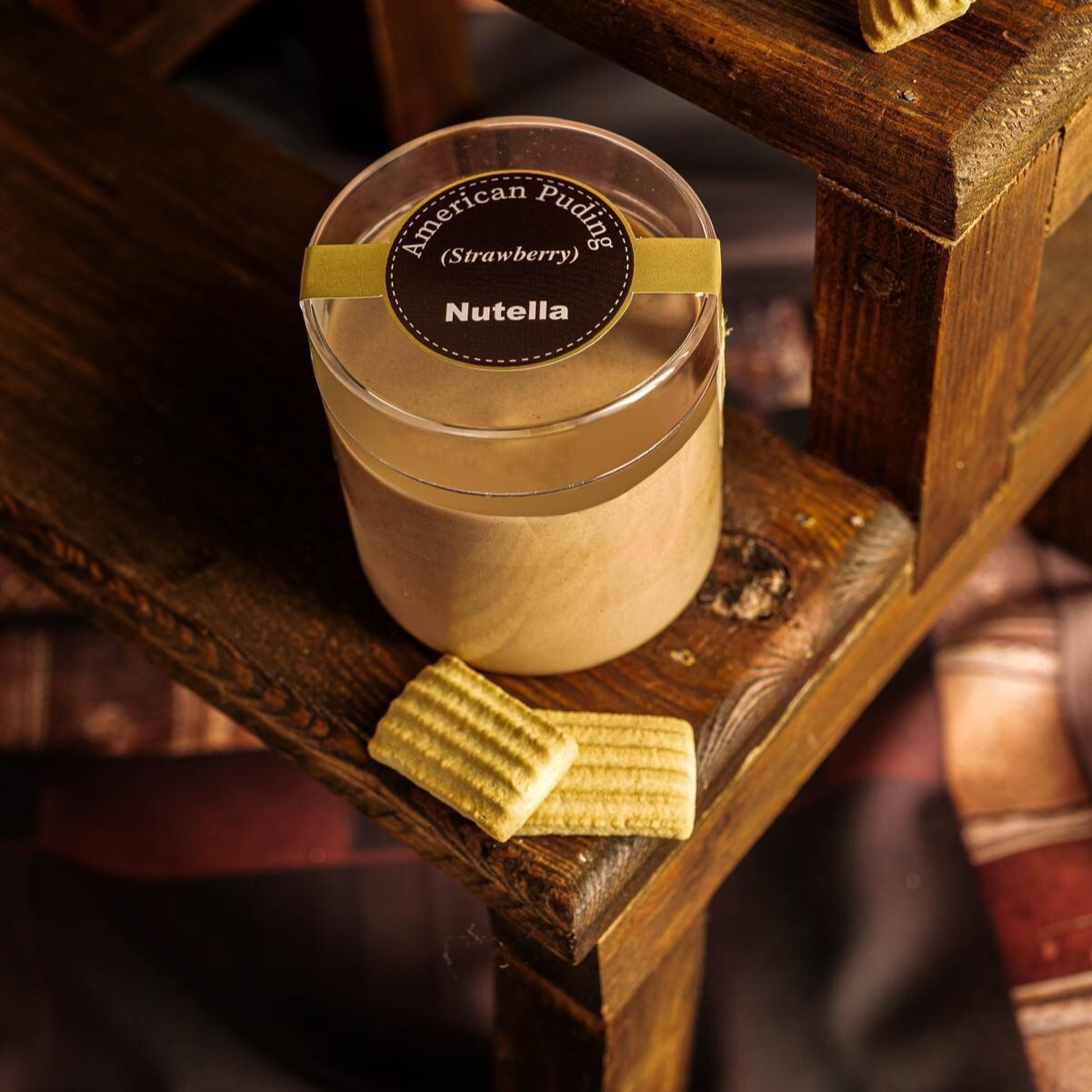 Amerikan Puding Nutella