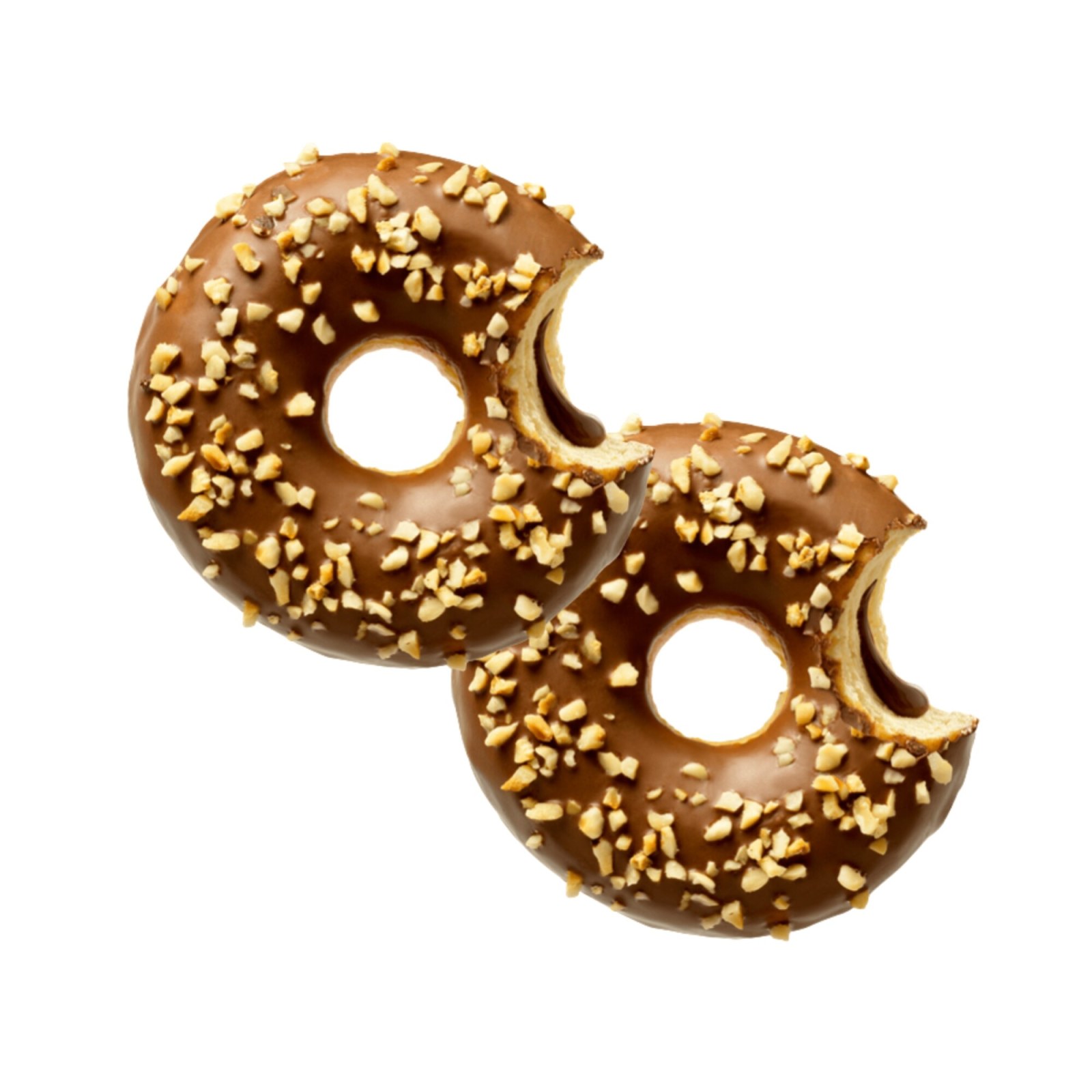 İkili Çikolatalı Donut