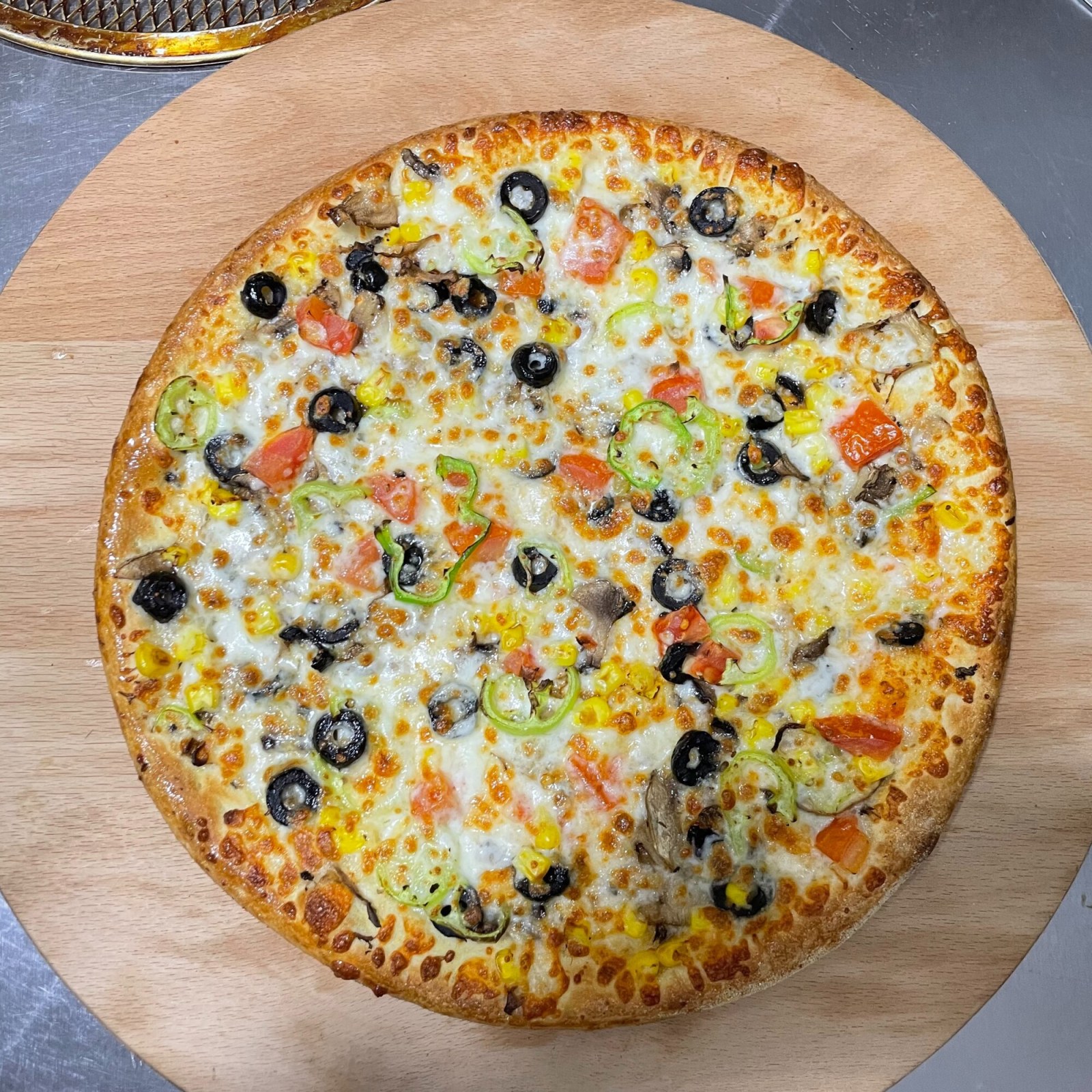Sebzeli Pizza YENİ NESİL (27 cm)