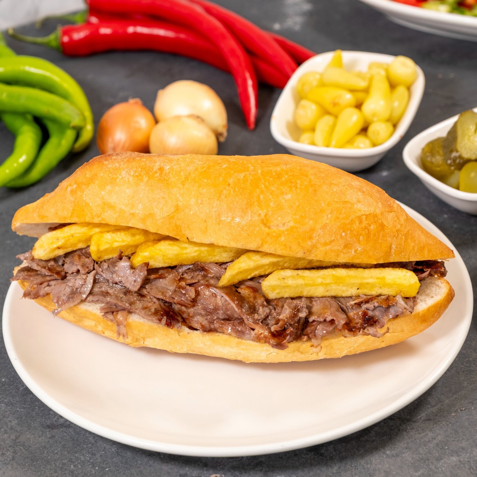 Yarım Ekmek Döner 80 Gr