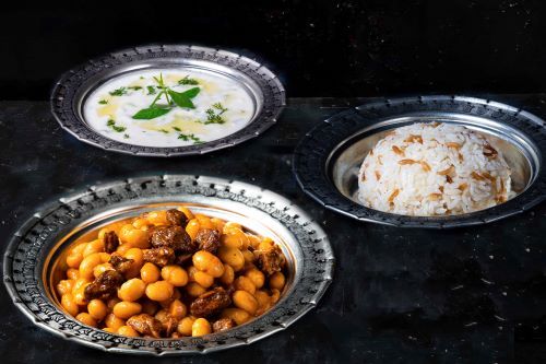Etli Kuru Fasulye & Pilav & Cacık Menüsü