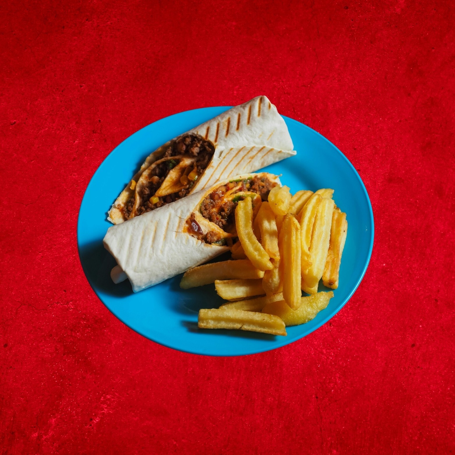XXL Kaşarlı Köfte Dürüm + Patates