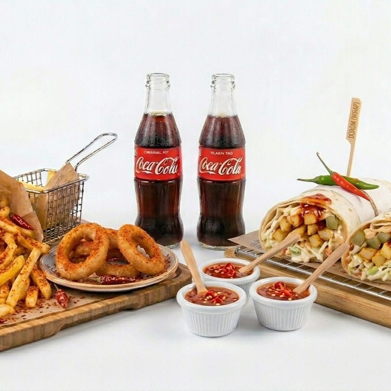 2 Kişilik AVANTAJLI Klasik Wrap Menü