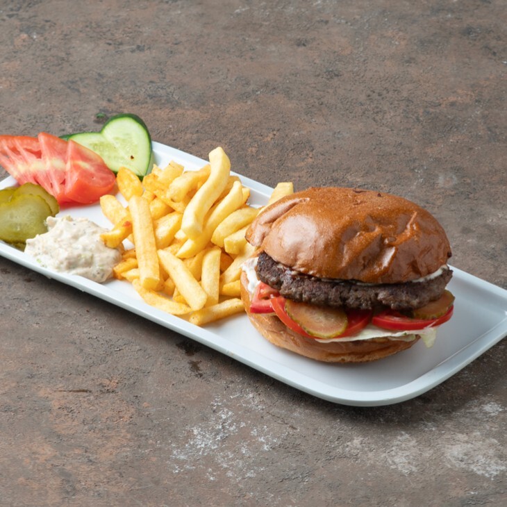 Hamburger Et Menü