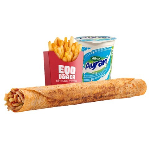 Tavuk Döner Dürüm (Large) Menü