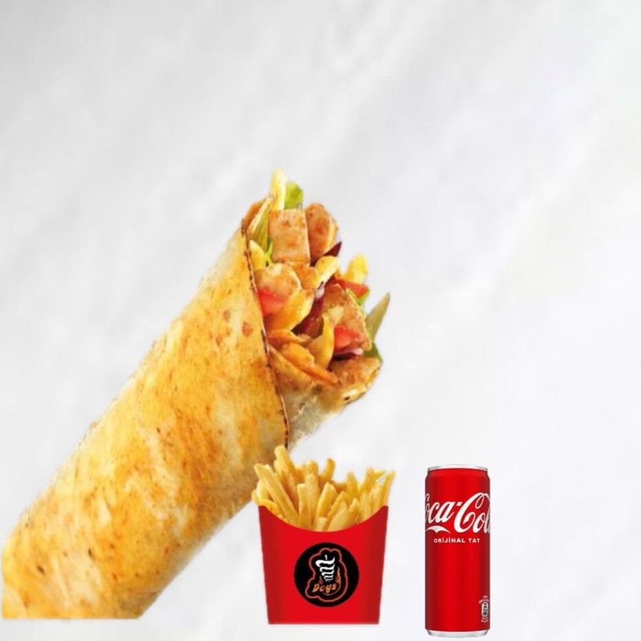 Acılı Doys Burrito Menü (150 Gr. )