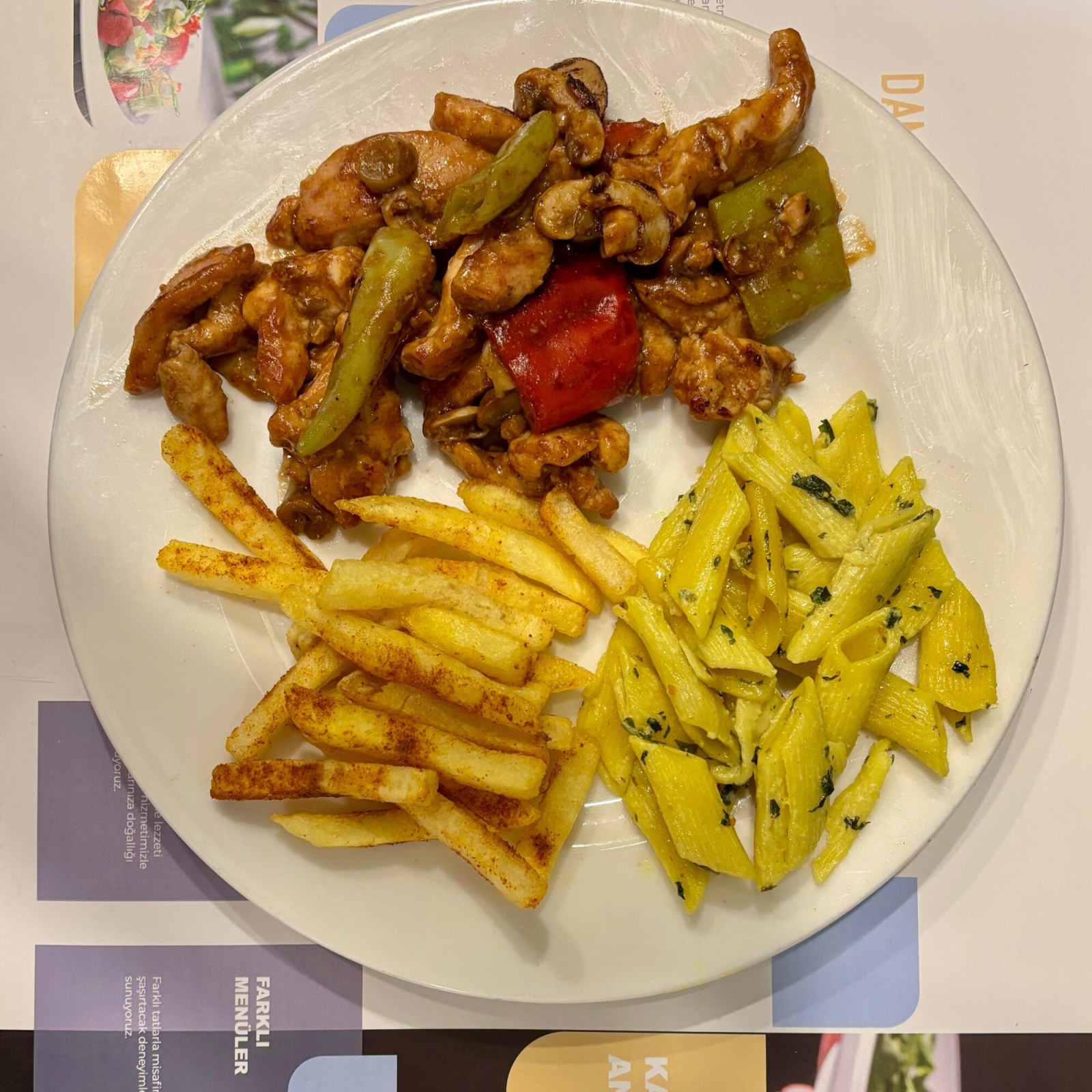 Tavada Barbekü Soslu Tavuk