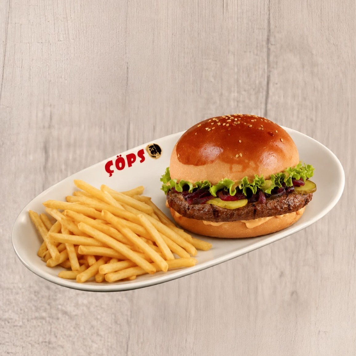 Çöps Burger (100 gr.)