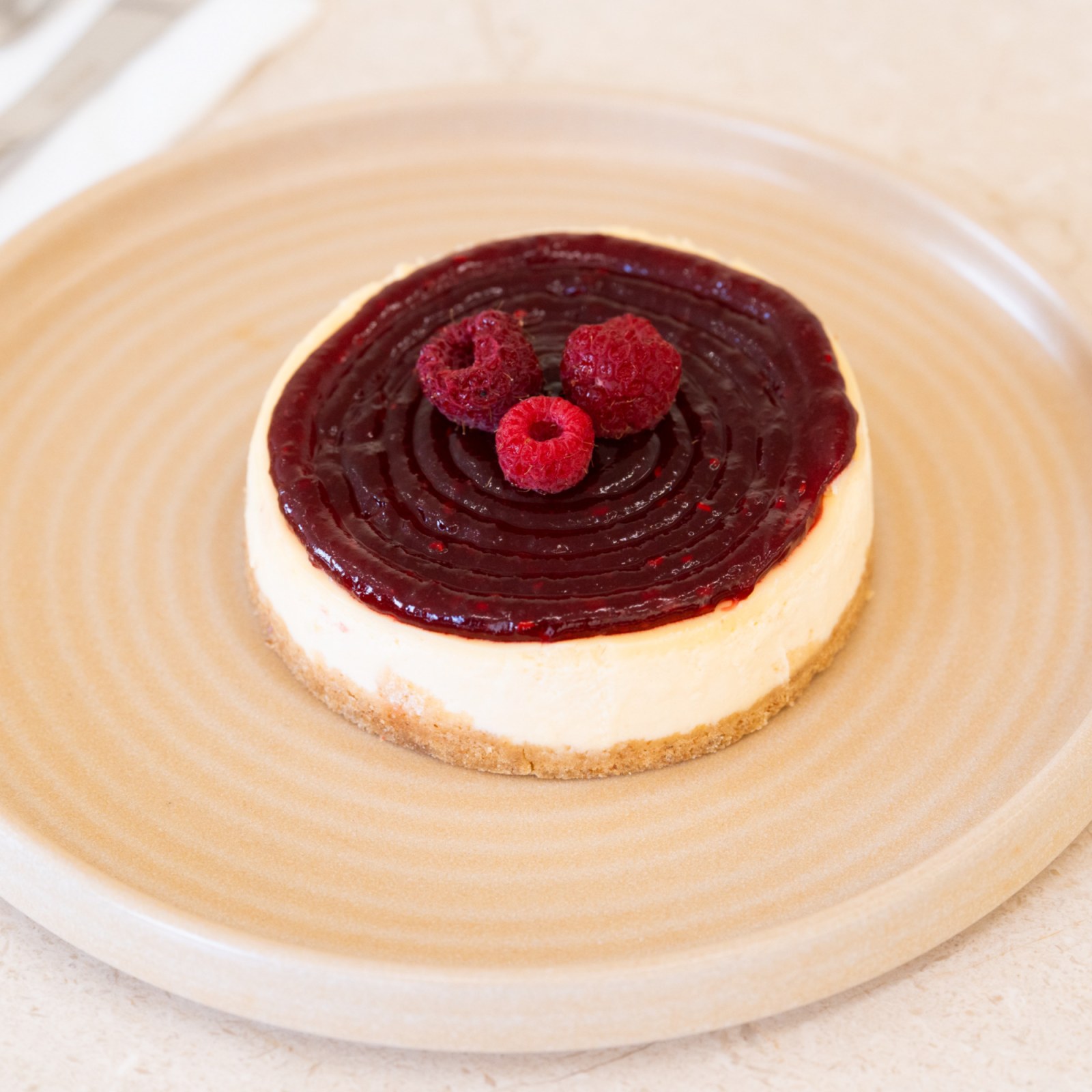 Frambuazlı New York Mono Cheesecake