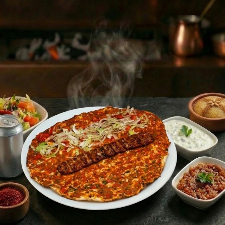 Spesiyal Lahmacunda Adana Dürüm Menü