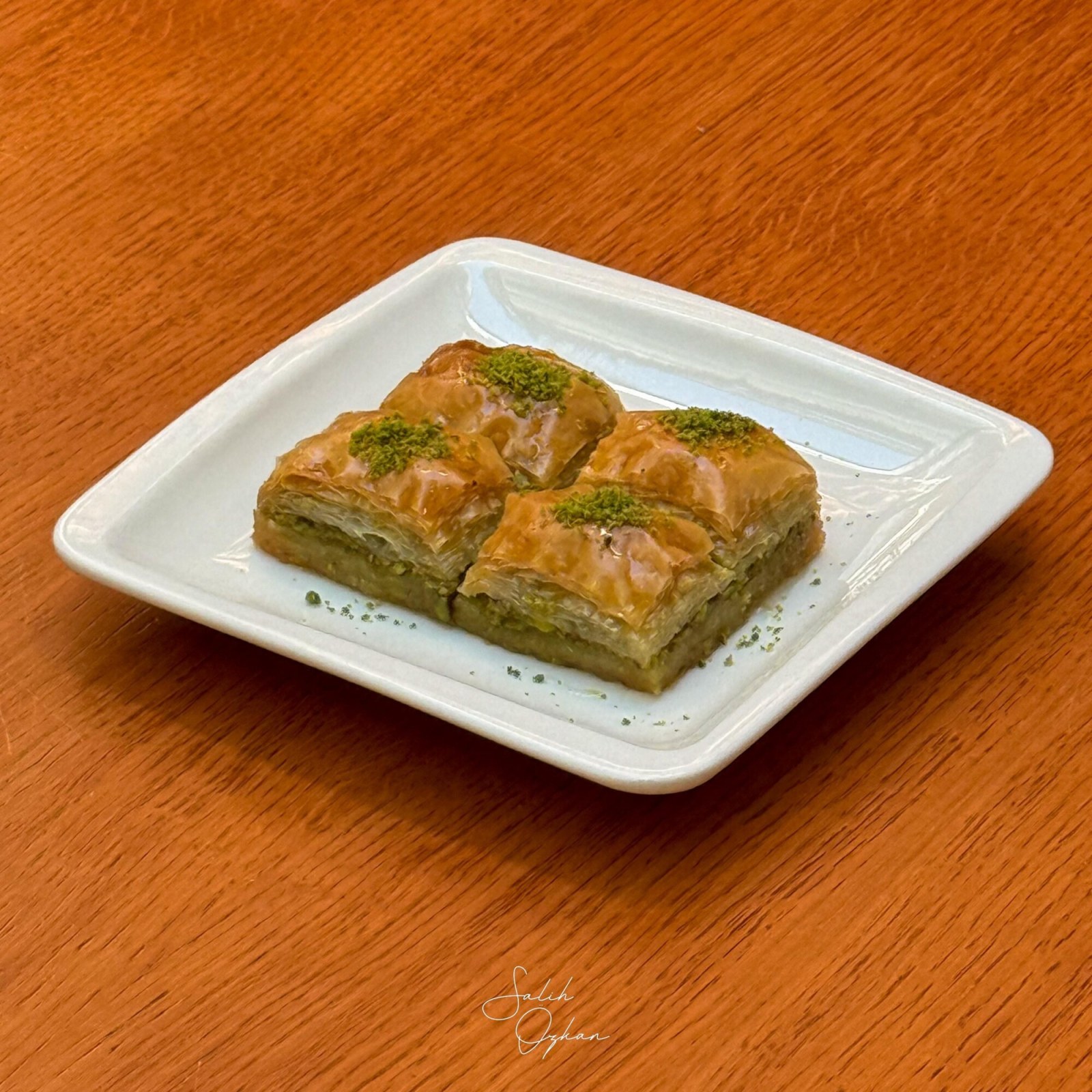 Fıstıklı Baklava - Porsiyon (4 Adet)