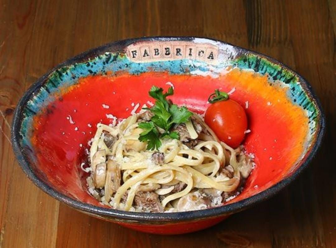 Kremalı Tavuklu Makarna