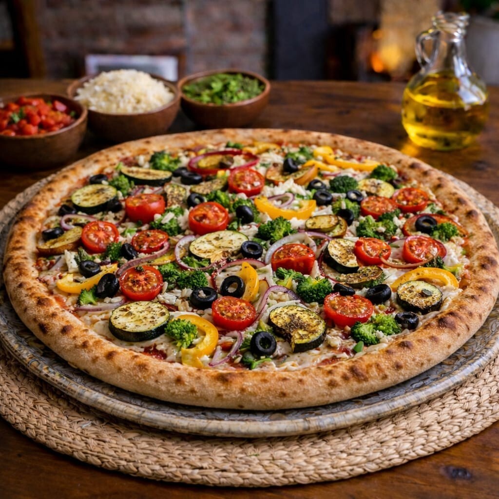 Vegan Karışık Pizza