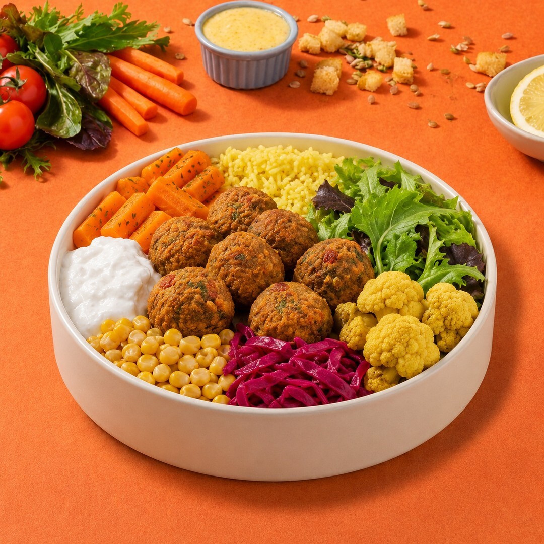 Migros Sebze Köfteli Bowl