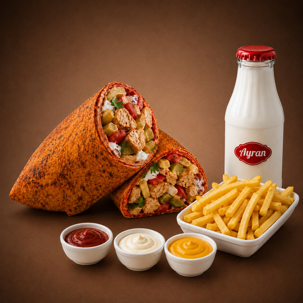 Bomba Burrito Menü