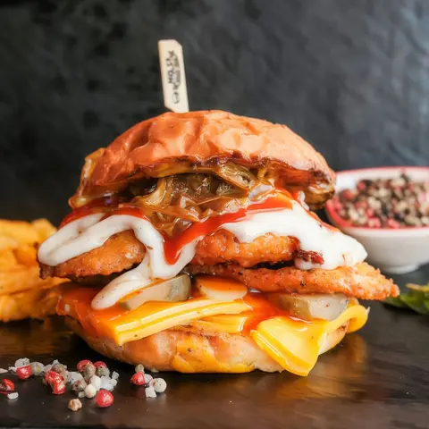 No.13 Hot Chicken Burger