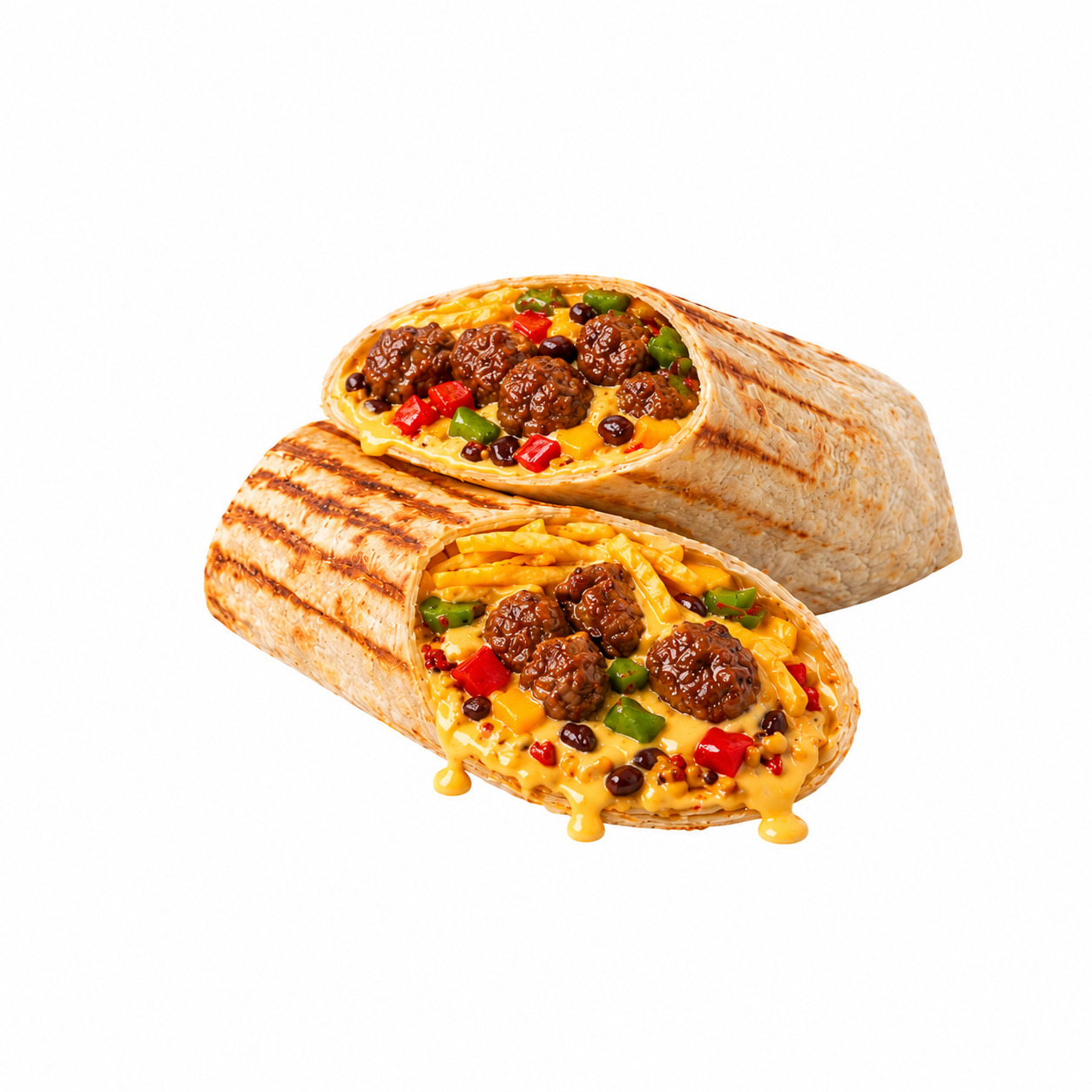 Saucy Meatball Roll