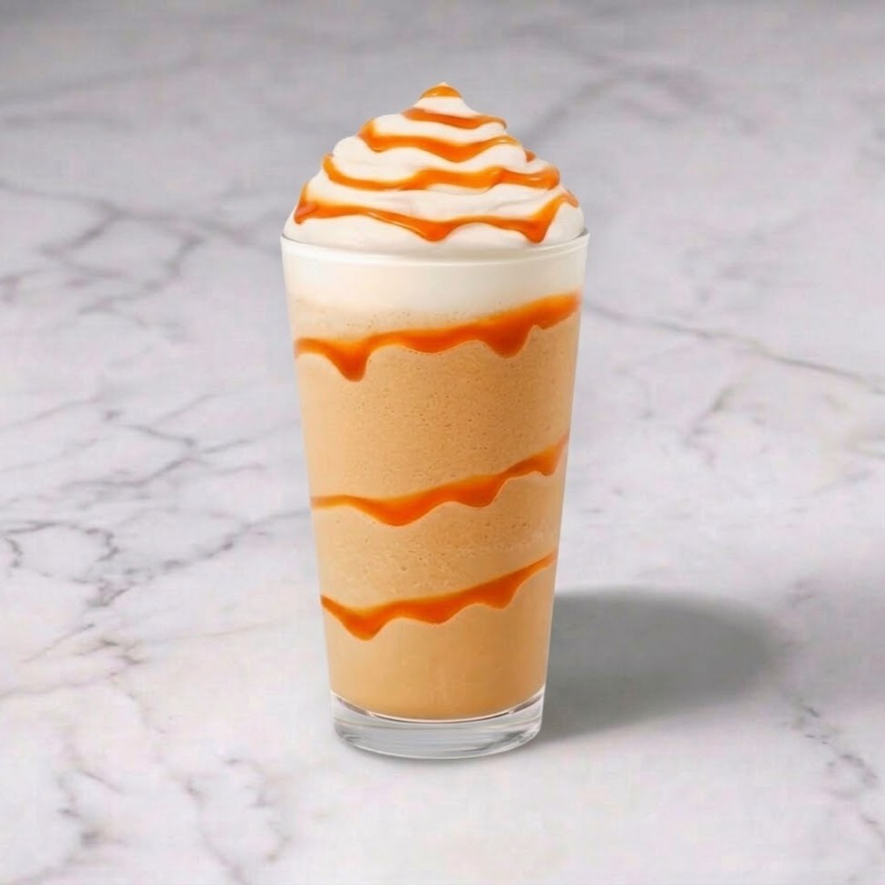 Caramel Frappe (16 Oz)