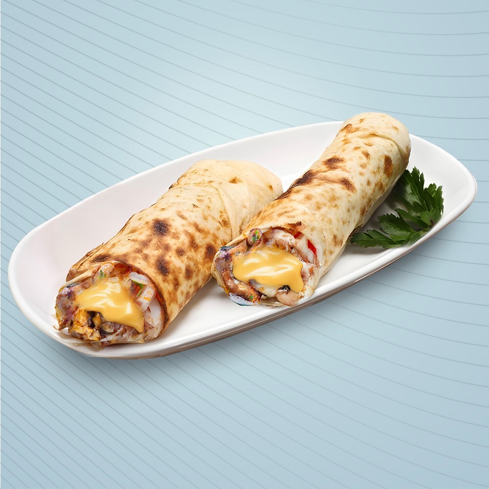 Cheddarlı Tavuk Dürüm