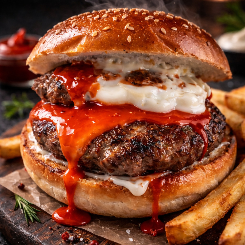 Mexican Burger Menü