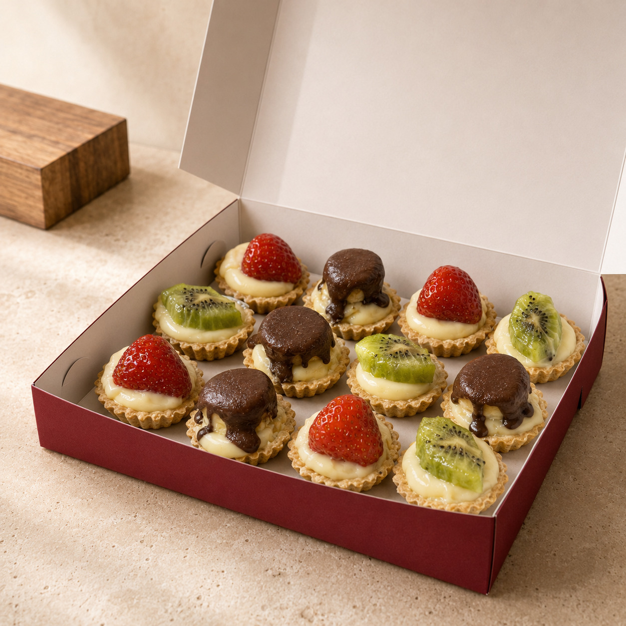 Karışık Tartolet (12 adet) (400 gr)