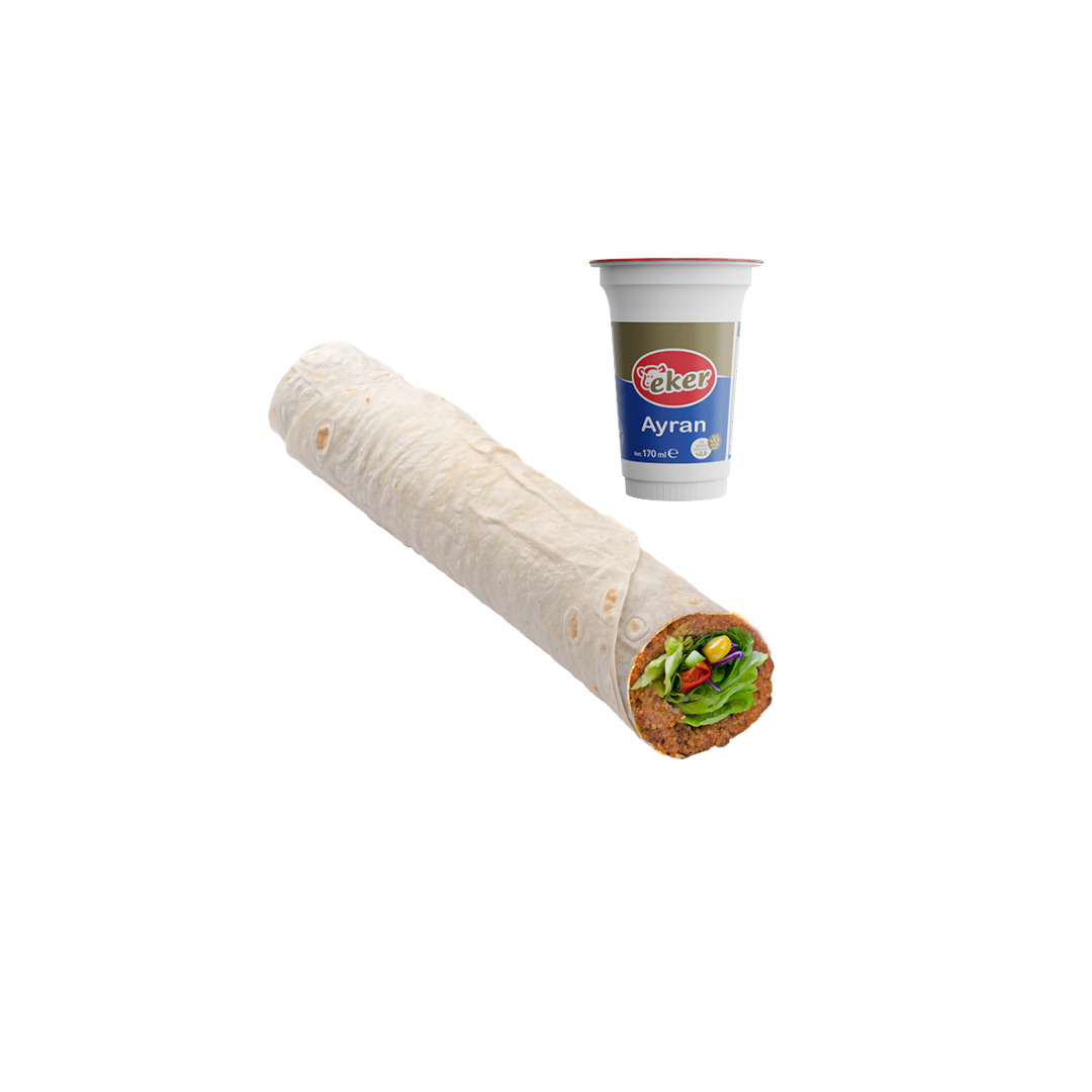 Çiğ Köfte Dürüm Menü