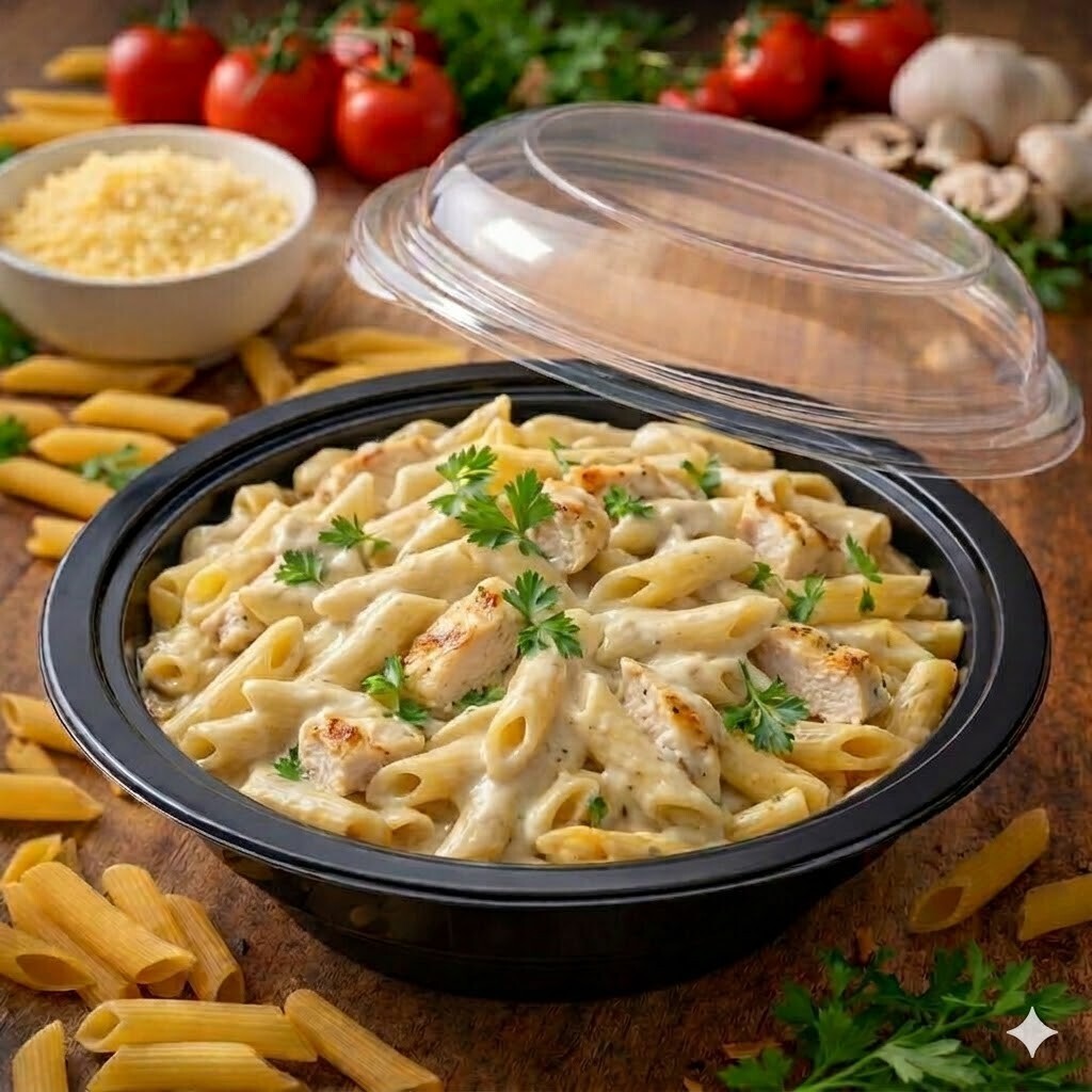 Kremalı Penne Makarna