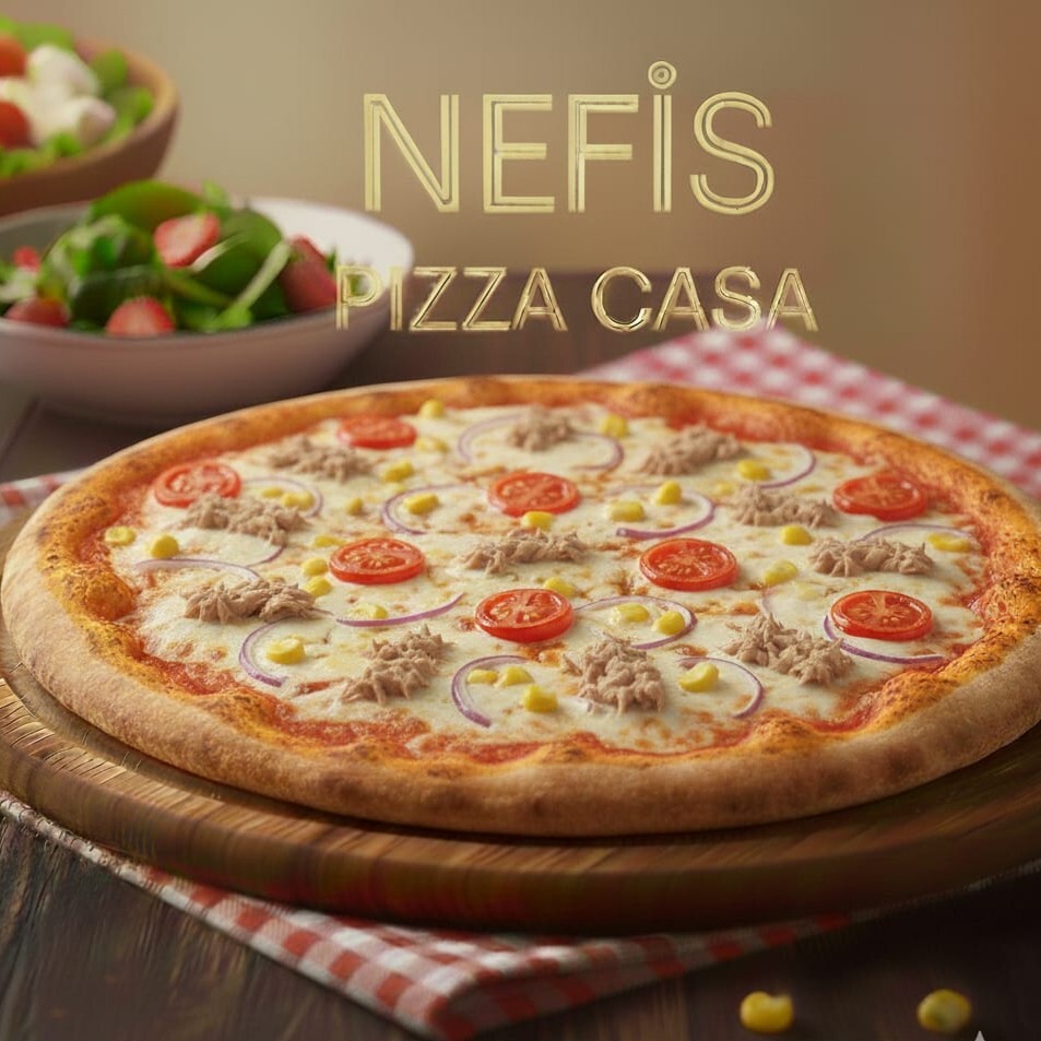 Balık Pizza (Büyük Boy)