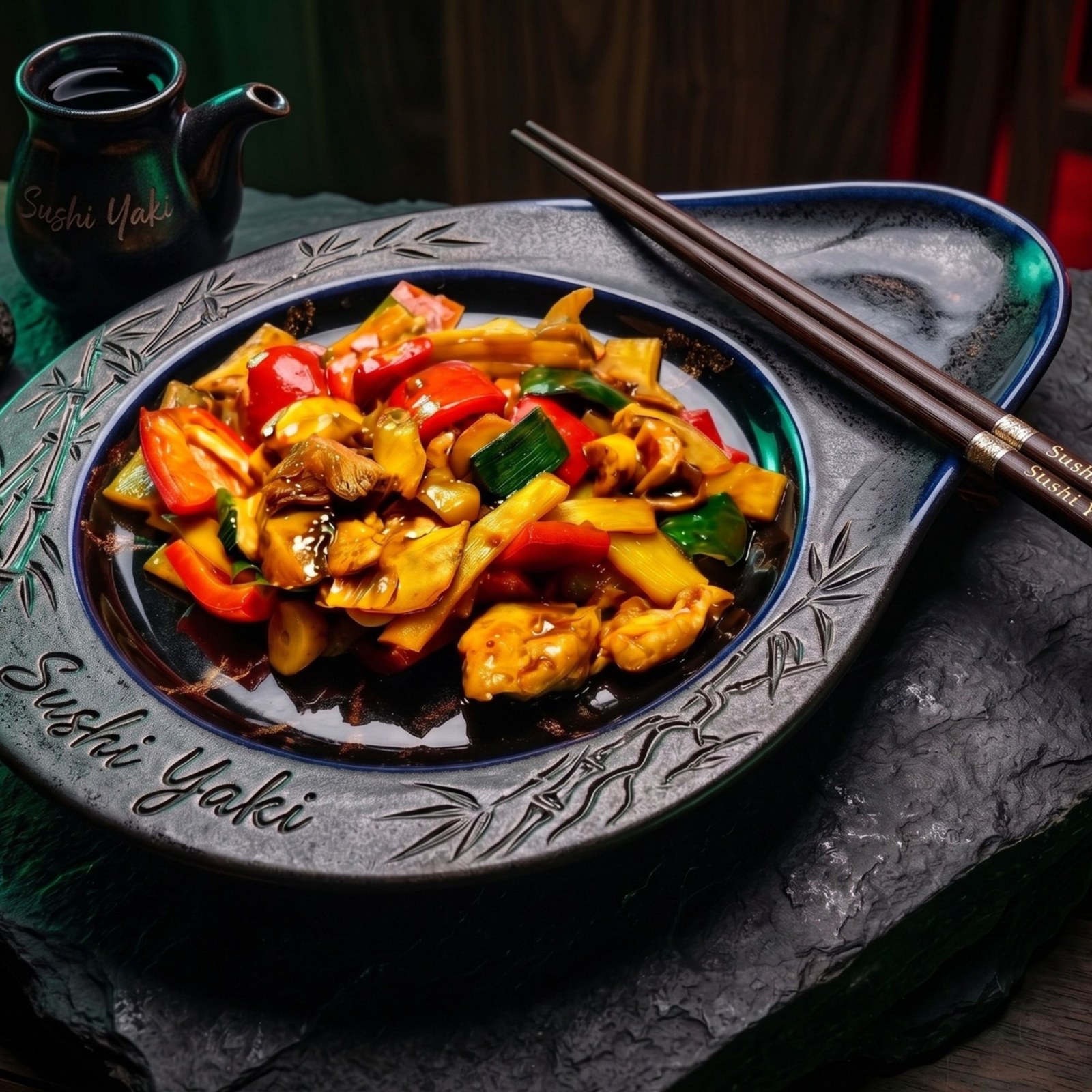 50- Sushi Yaki Bambu Tavuk