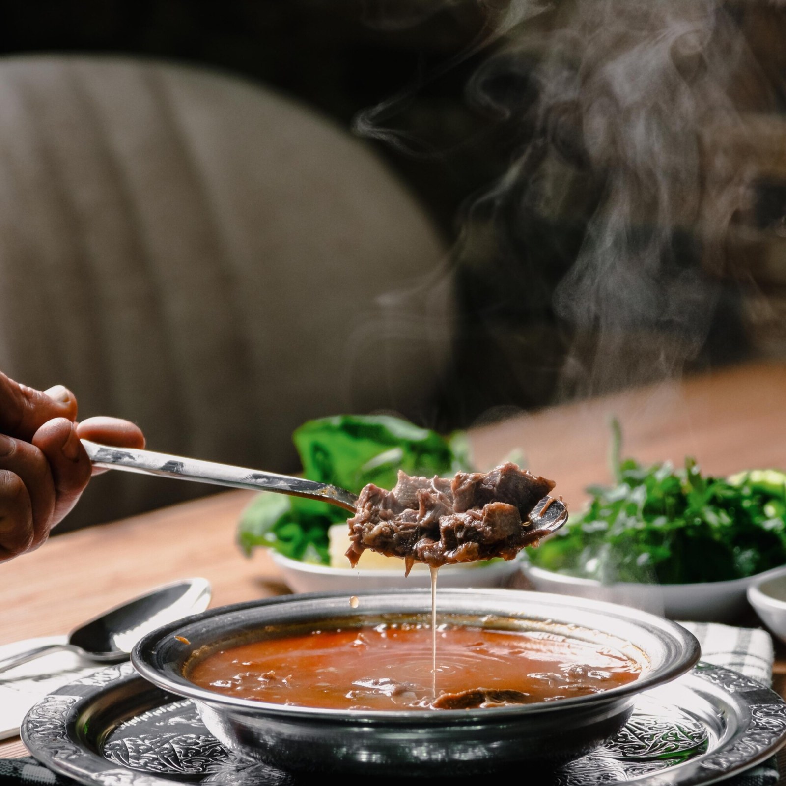Adana'ya Has Kelle Paça Çorbası