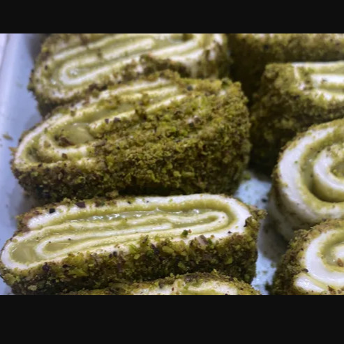 Antep Fıstıklı Sarma Lokum (500 g)
