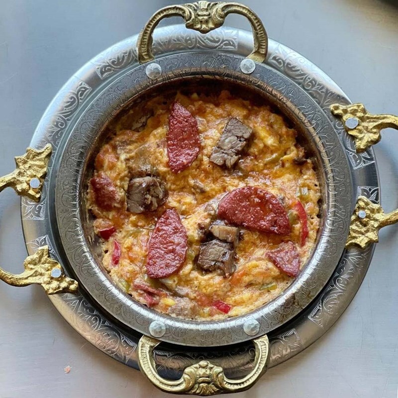 Kavurmalı Sucuklu Menemen