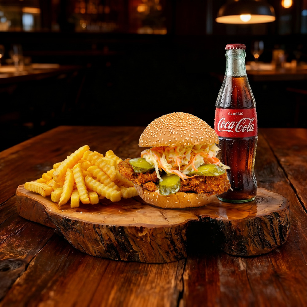 Tavuk Burger Menü