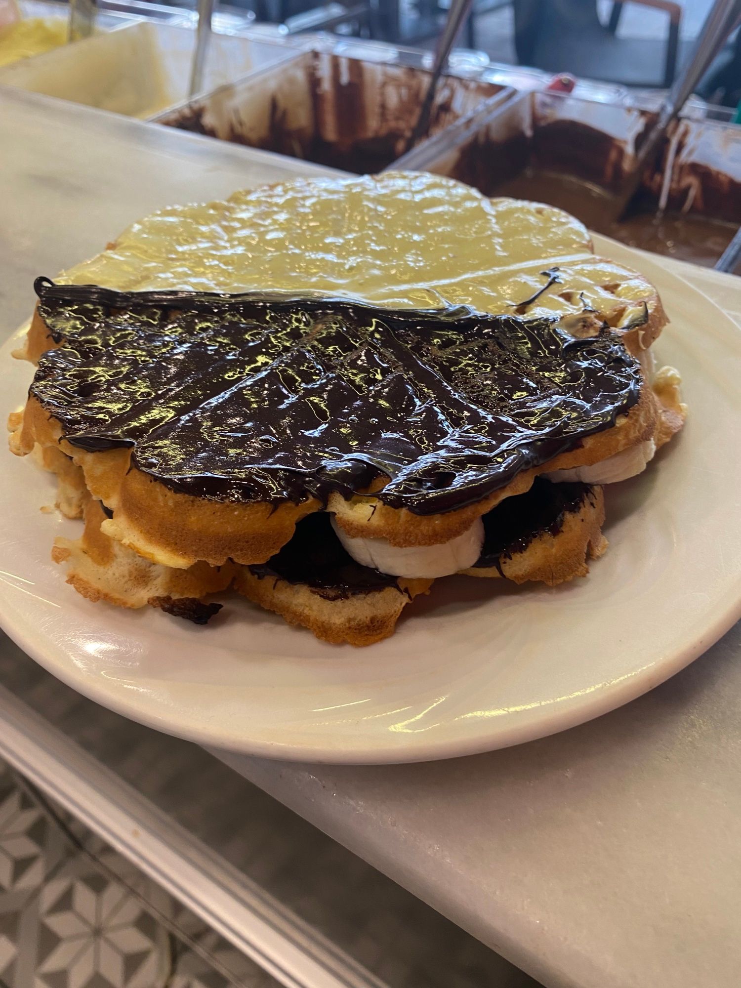 Çift Katlı Waffle