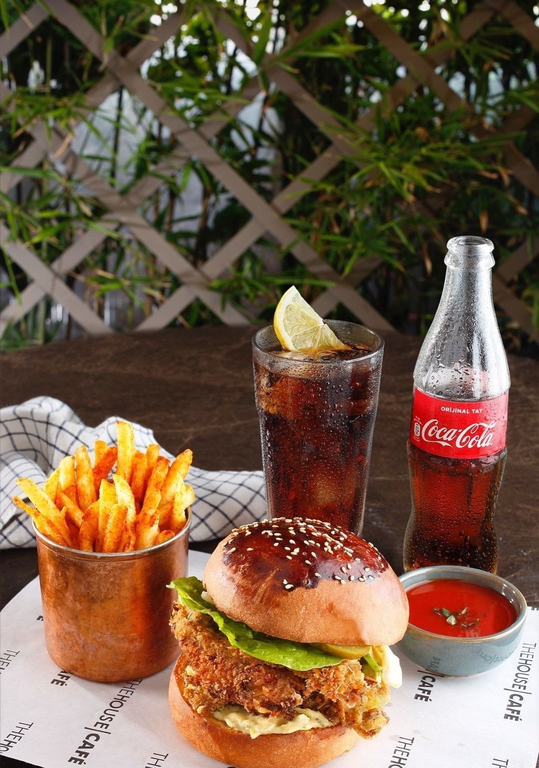 Çıtır Tavuk Burger Menü