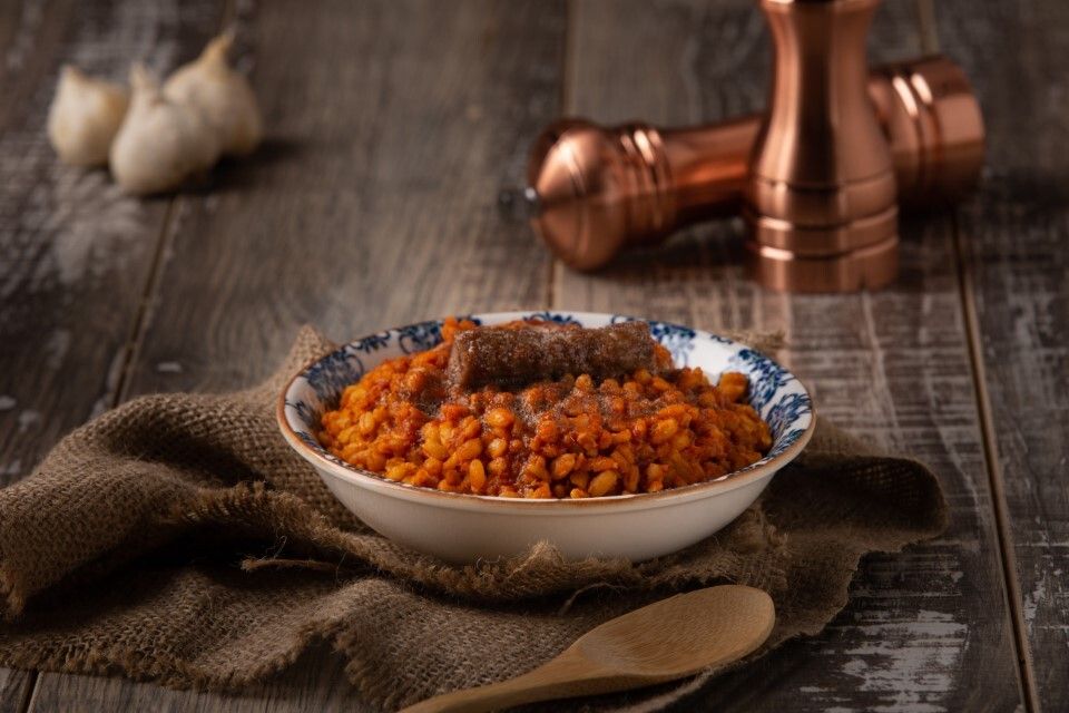 Tereyağlı Kemik Suyuna Bulgur Pilavı