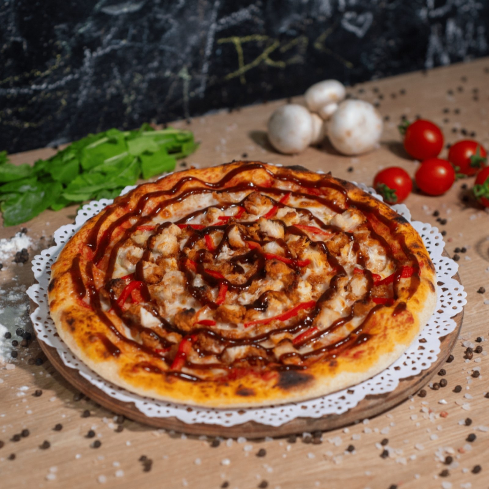 BBQ Tavuk Pizza (Orta)