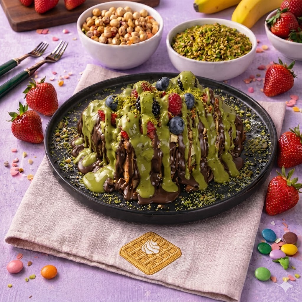 Siyah İnci Waffle
