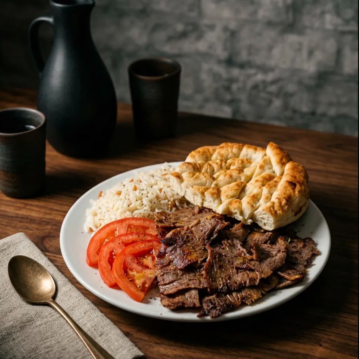 Sade Yaprak Et Döner