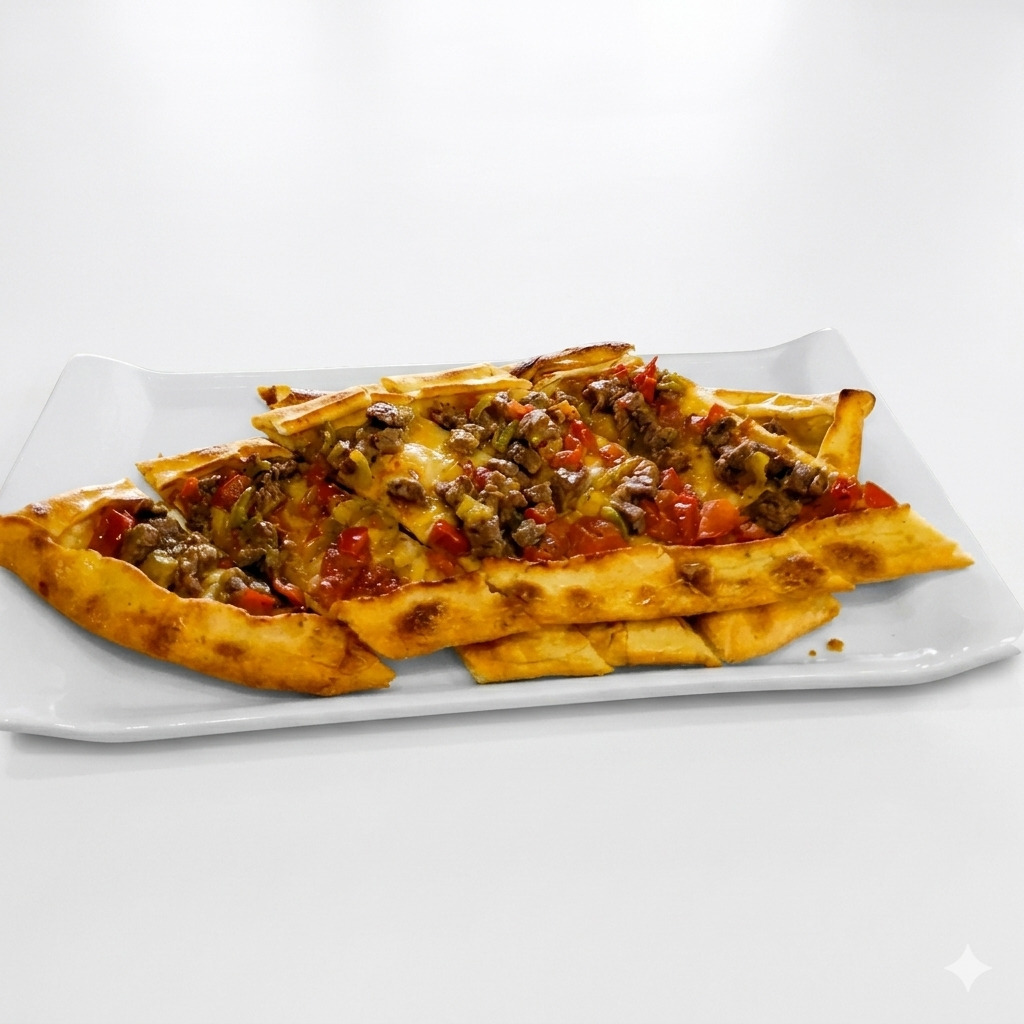 Kuşbaşılı Kaşarlı Pide