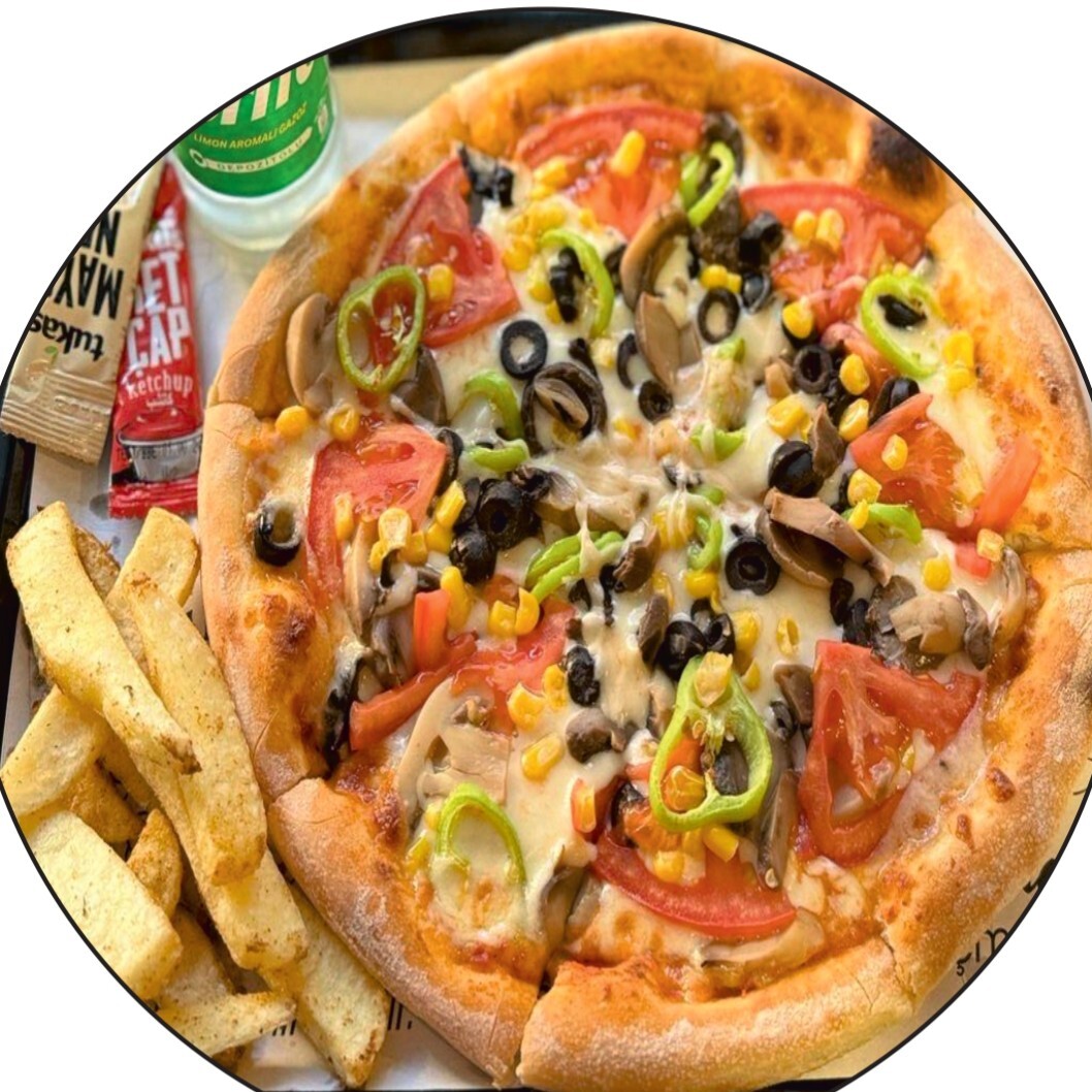 Cocuk Vejeteryan Pizza (Küçük Boy)