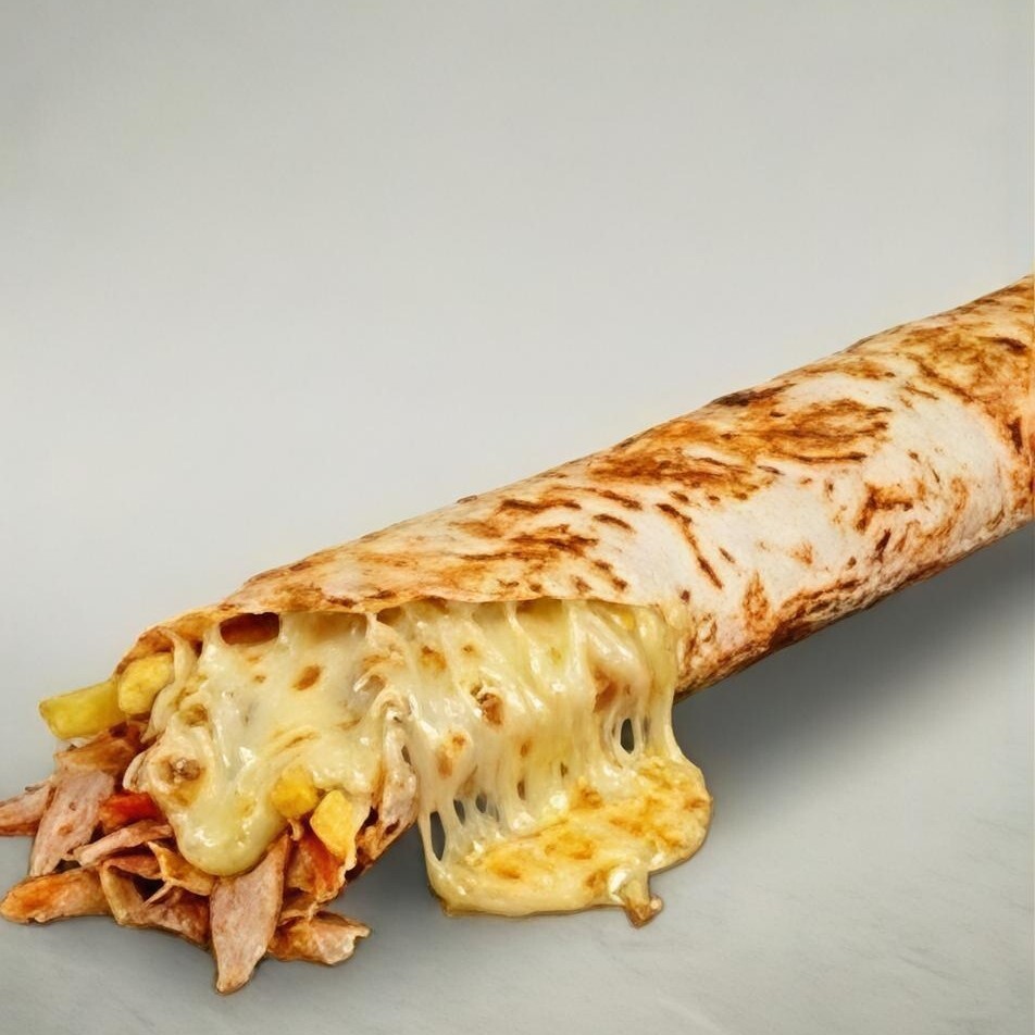 Chedarlı Tavuk Dürüm