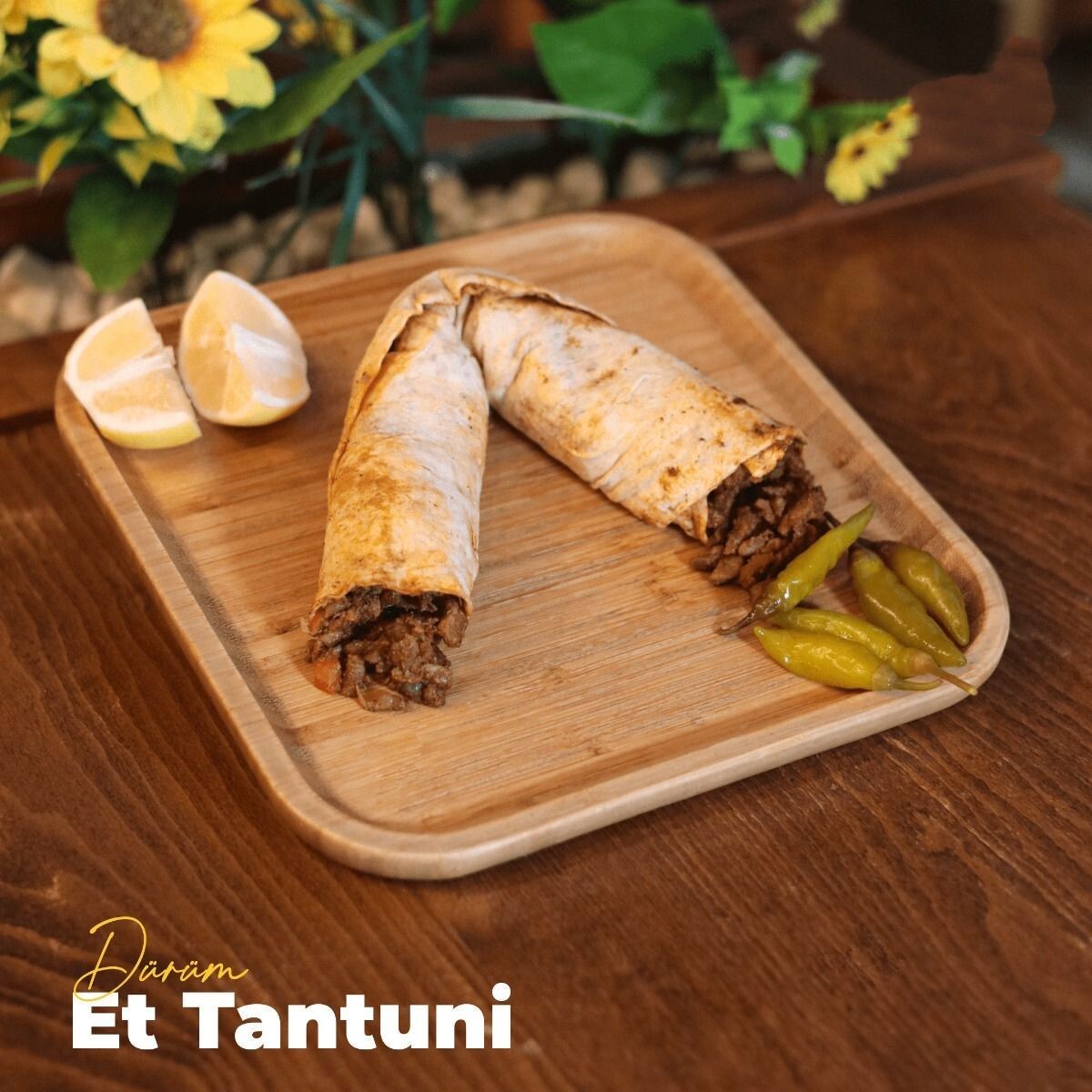 Et Tantuni Dürüm+Coca Cola 330 ml