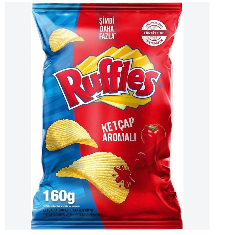 Ruffless Originals parti boy ketçaplı (160gram)