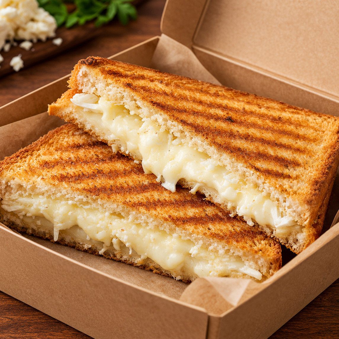 Tulum Peynirli Kare Tost